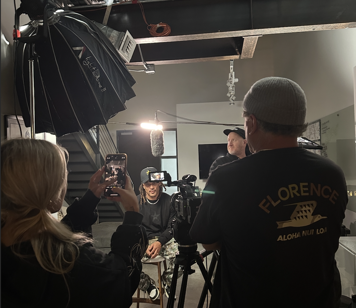 Behind the scenes photo from ROCKSTAR ENERGY IN DEPTH - CHAD KERLEY