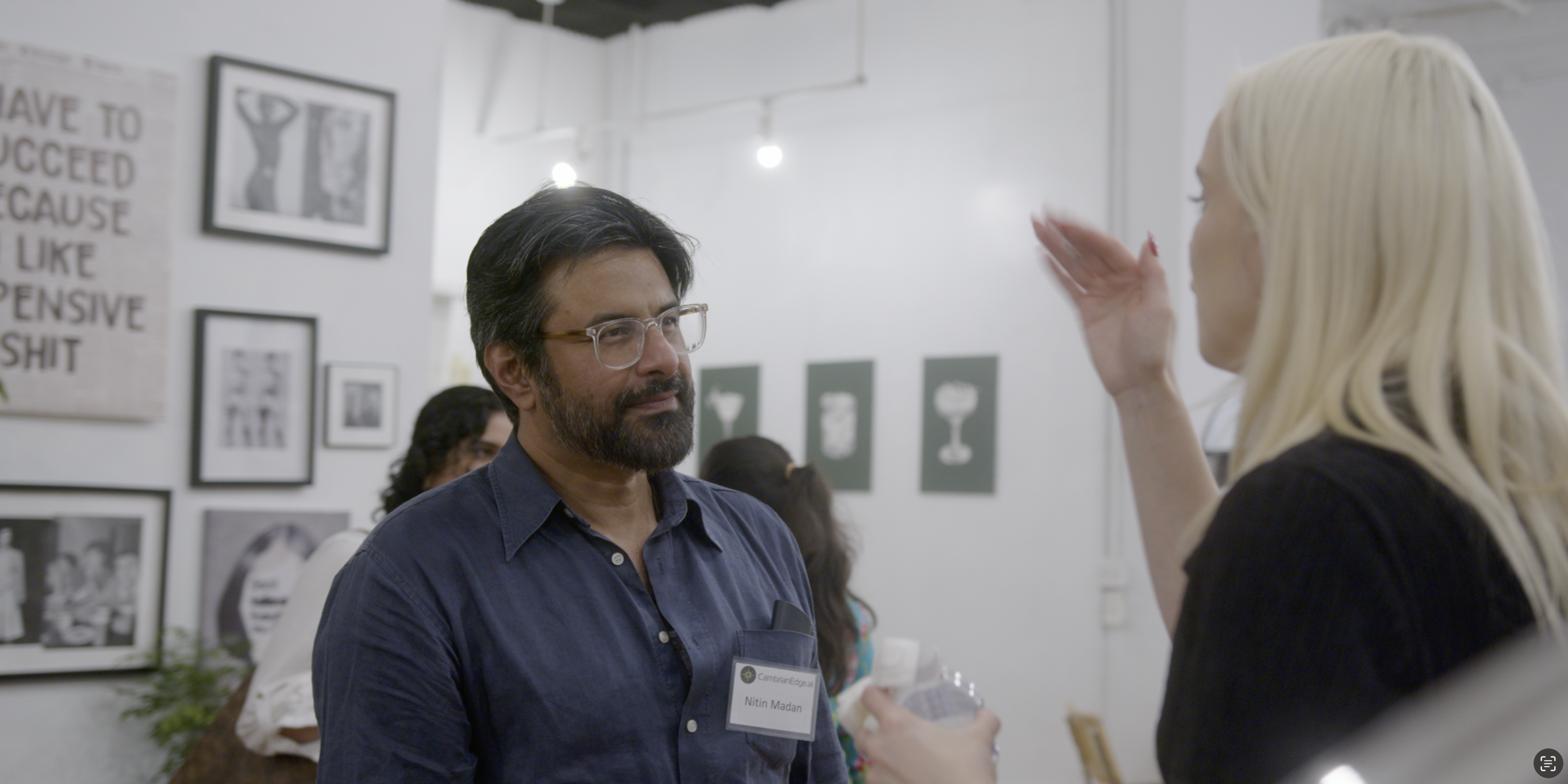 Behind the scenes photo from CAMBRIAN EDGE - NY TECH WEEK