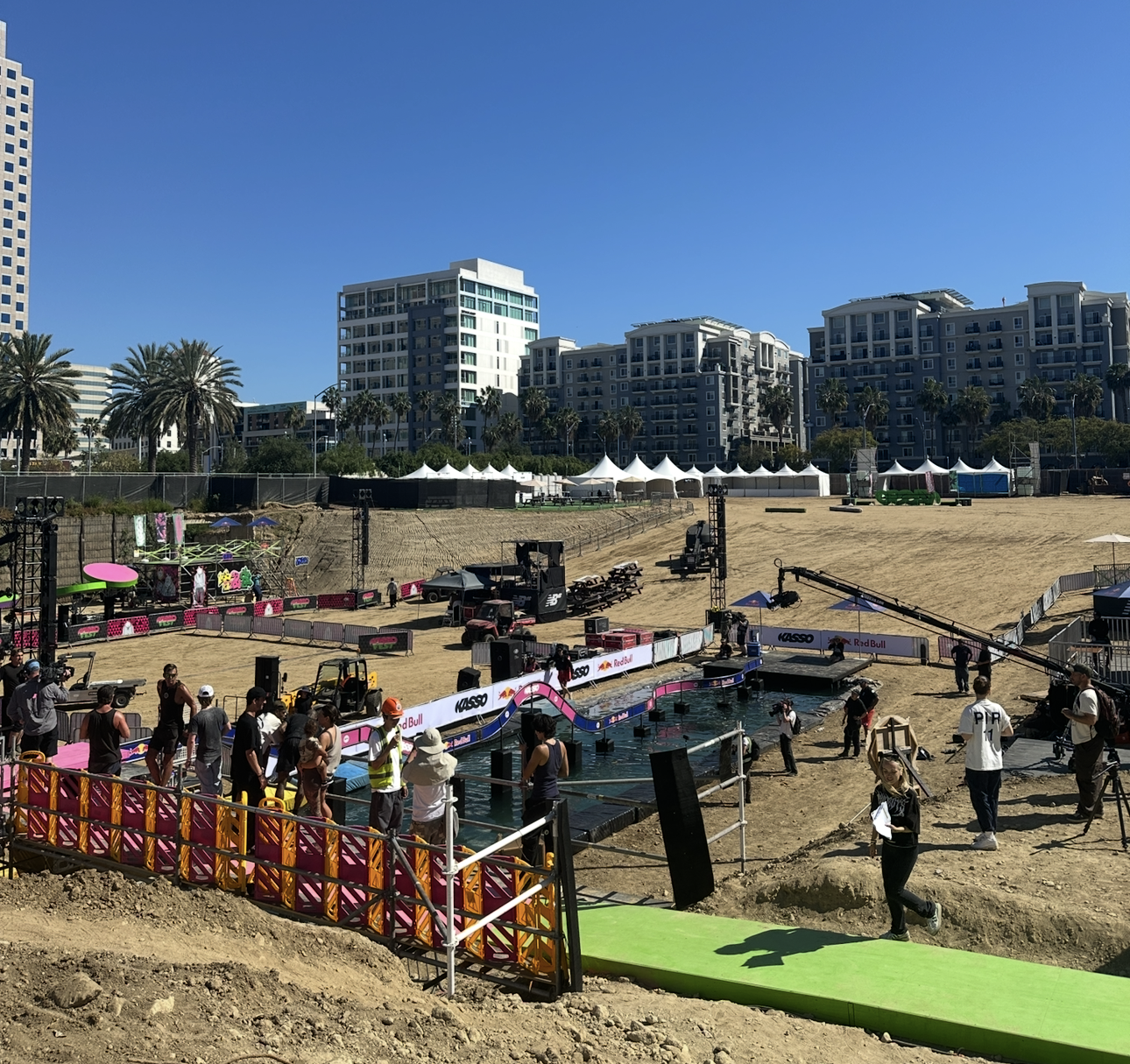 Behind the scenes photo from KASSO FEST: SKATE & SOUND