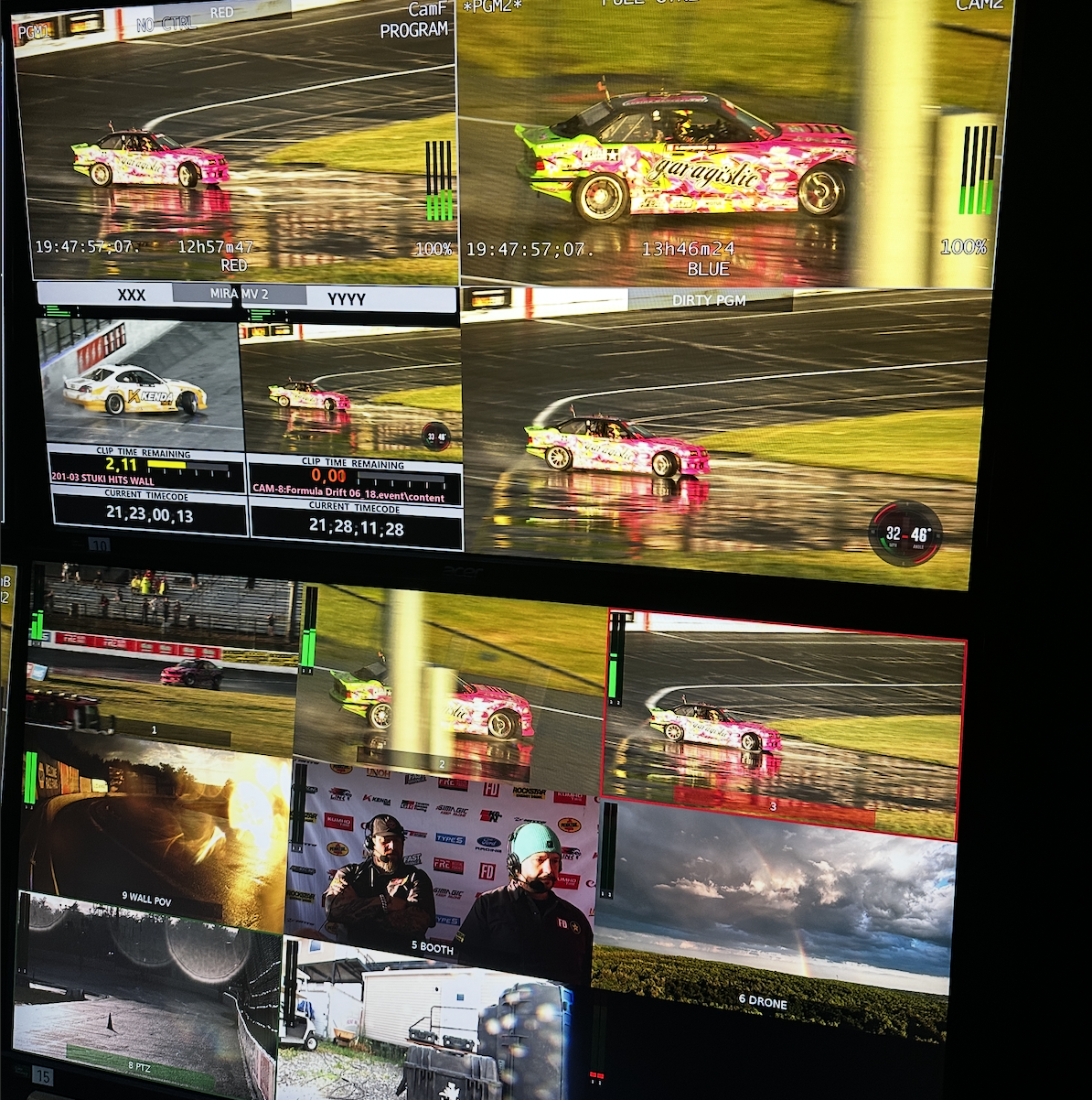 Behind the scenes photo from FORMULA DRIFT