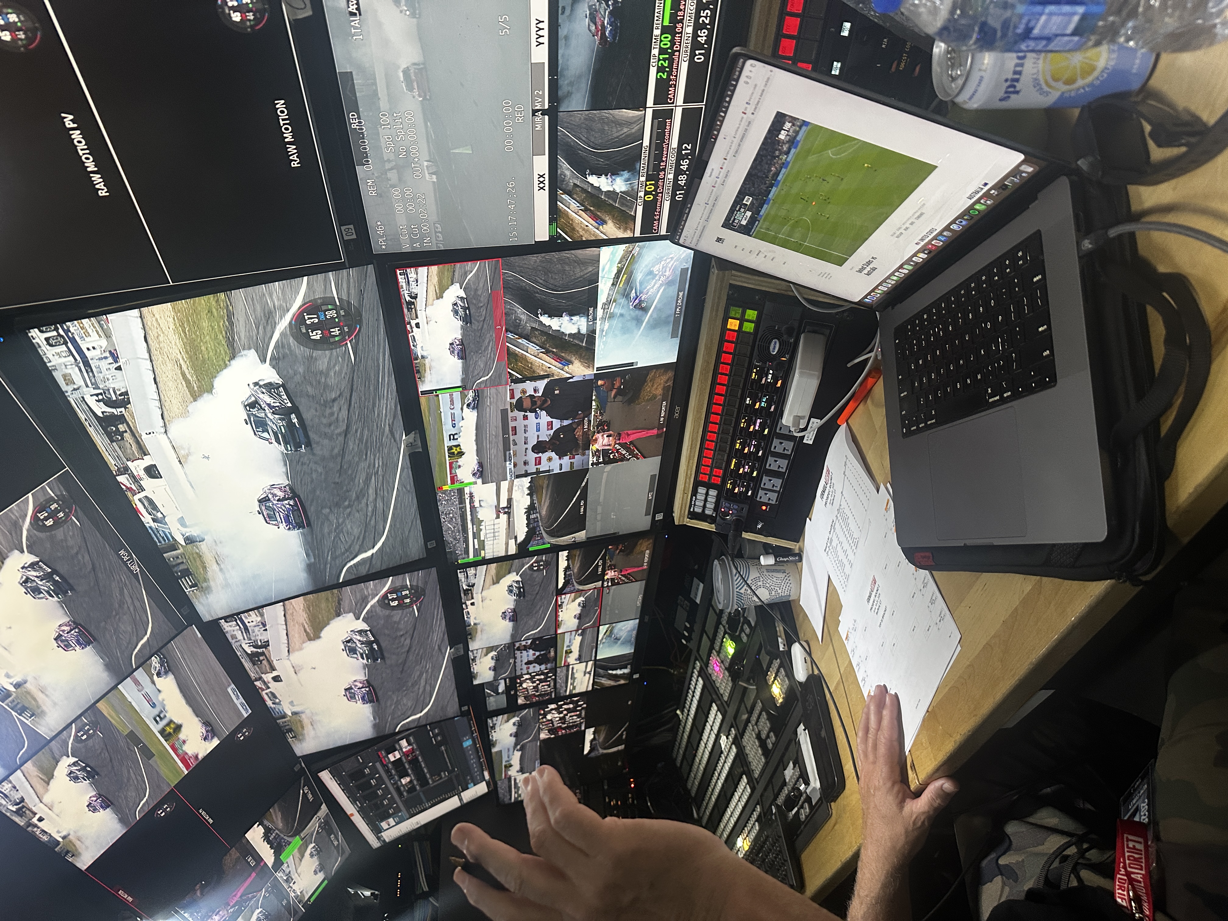 Behind the scenes photo from FORMULA DRIFT