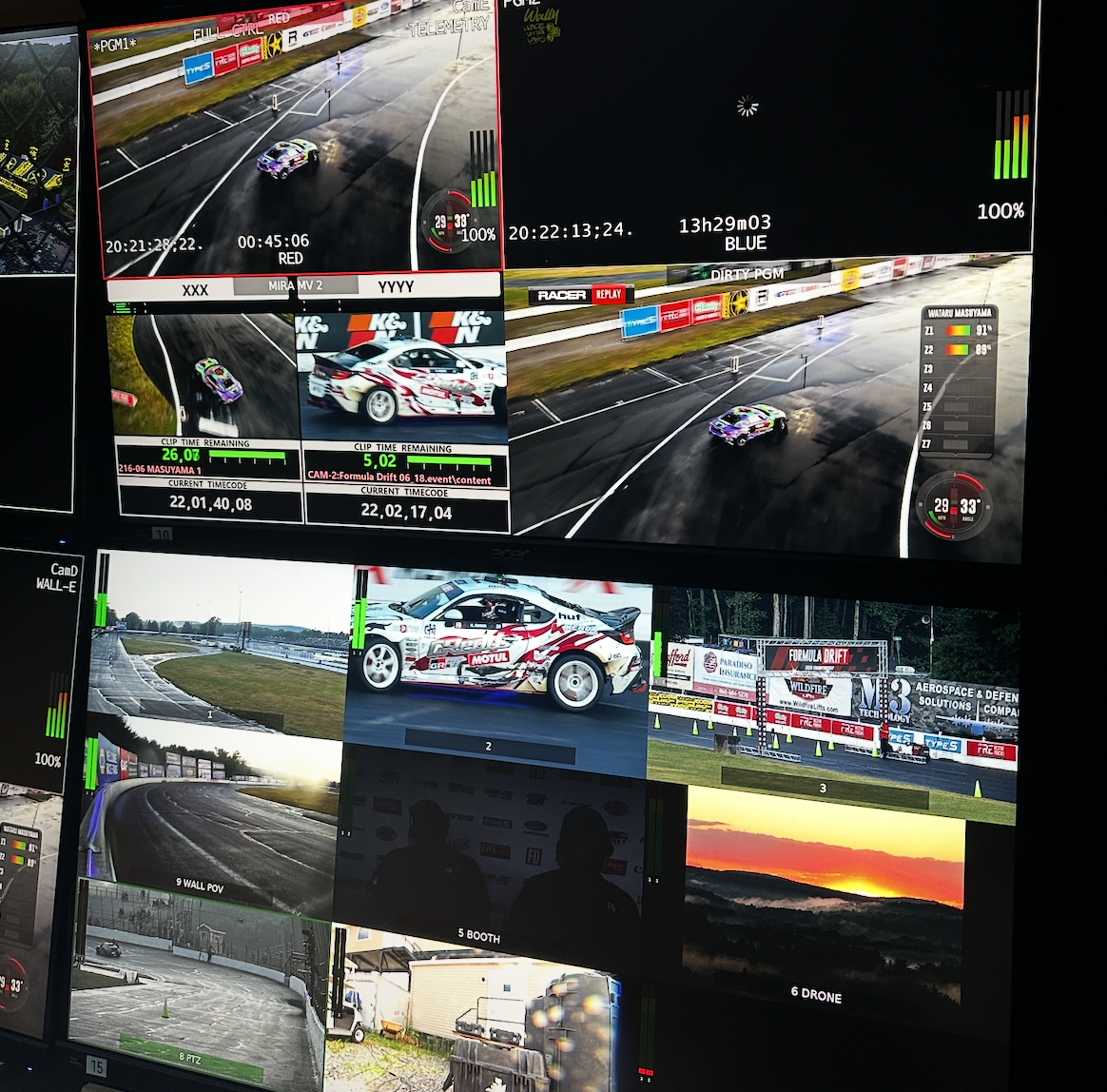Behind the scenes photo from FORMULA DRIFT
