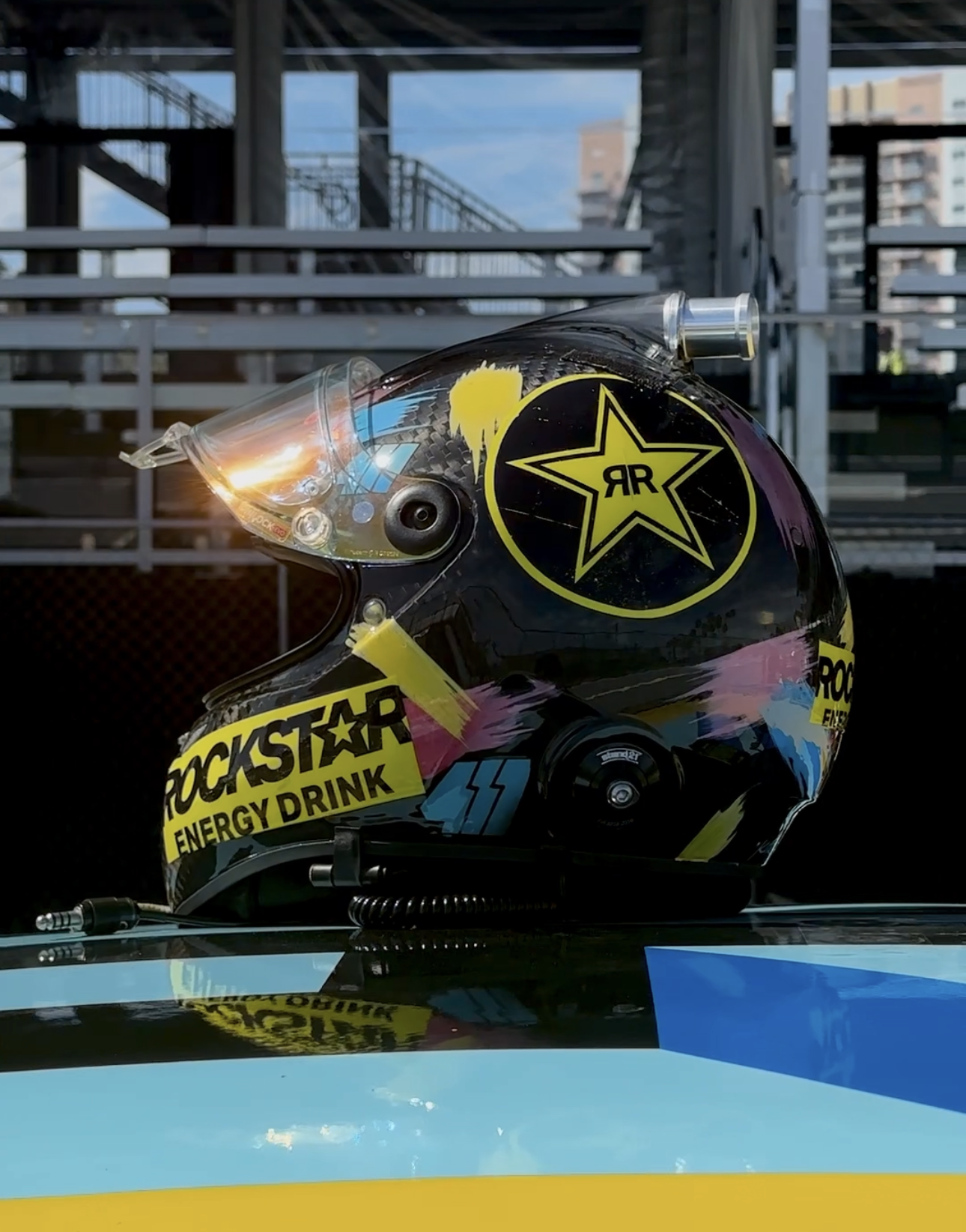 Behind the scenes photo from ROCKSTAR ENERGY CONTROLLED CHAOS EP 1