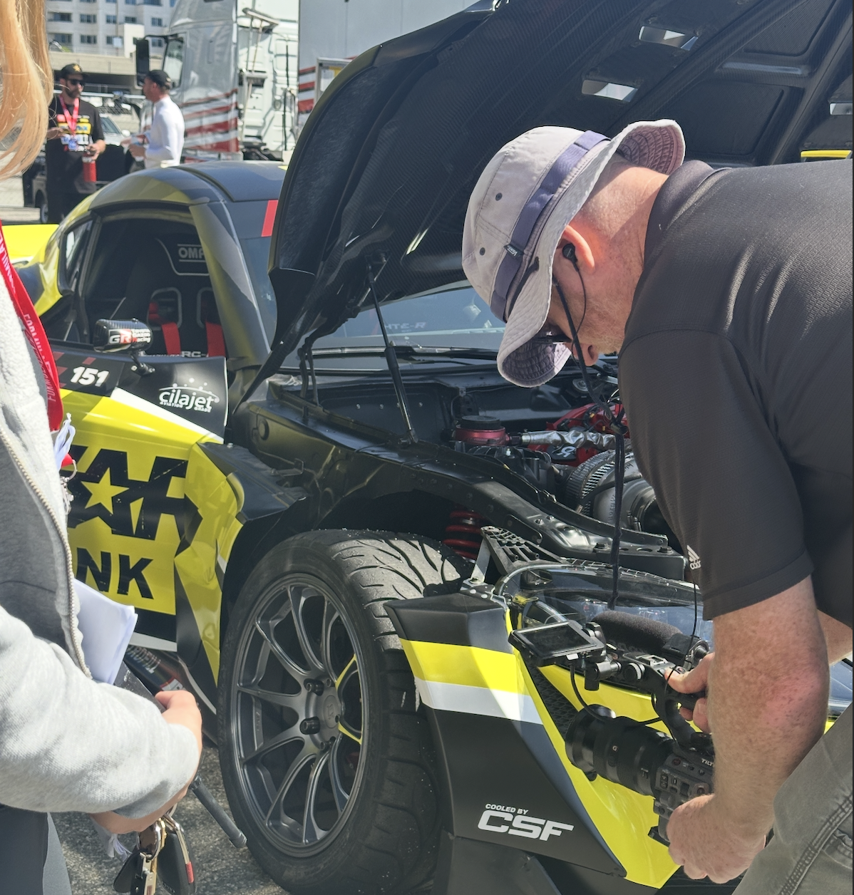 Behind the scenes photo from ROCKSTAR ENERGY CONTROLLED CHAOS EP 1