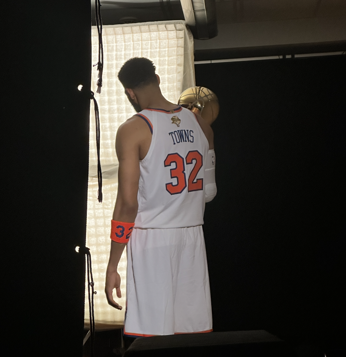 Behind the scenes photo from NBA FINALS SHOOT - NYK